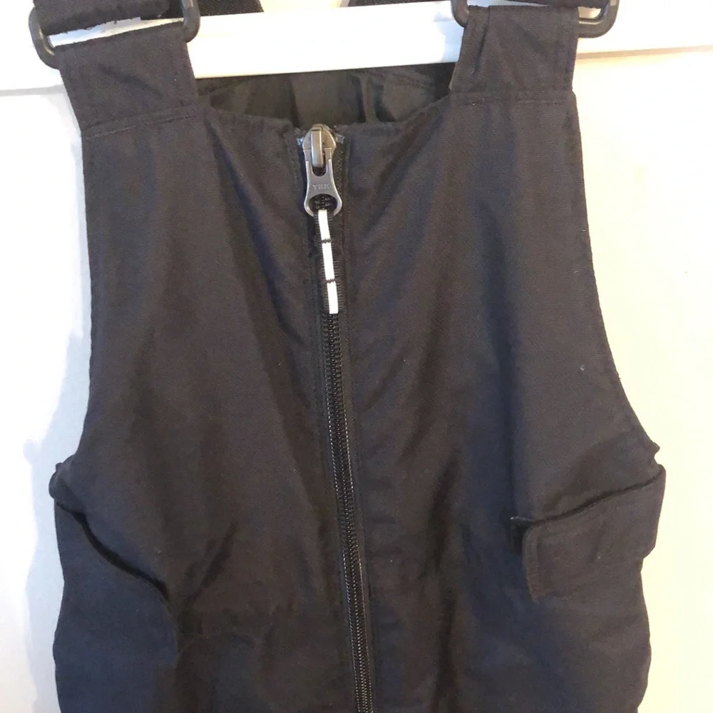 Columbia Omni Tech Snow Bib Pants Black Size 2T Adjustable Winter Ski Snow Pants